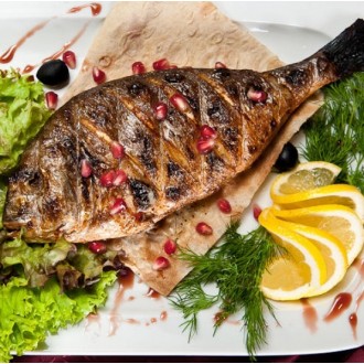 Шашлык из дорадо (сырой вес) (1 кг) Шашлык из дорадо (сырой вес) (1 кг)