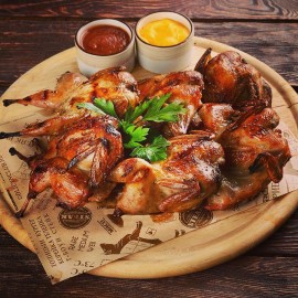 Шашлык из перепелки (сырой вес) (1 кг)